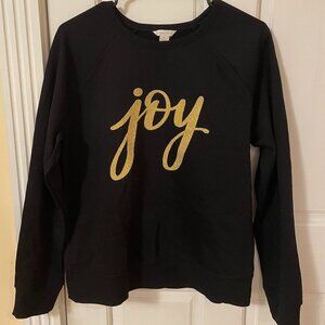 Caslon "Joy" Holiday Sweatshirt